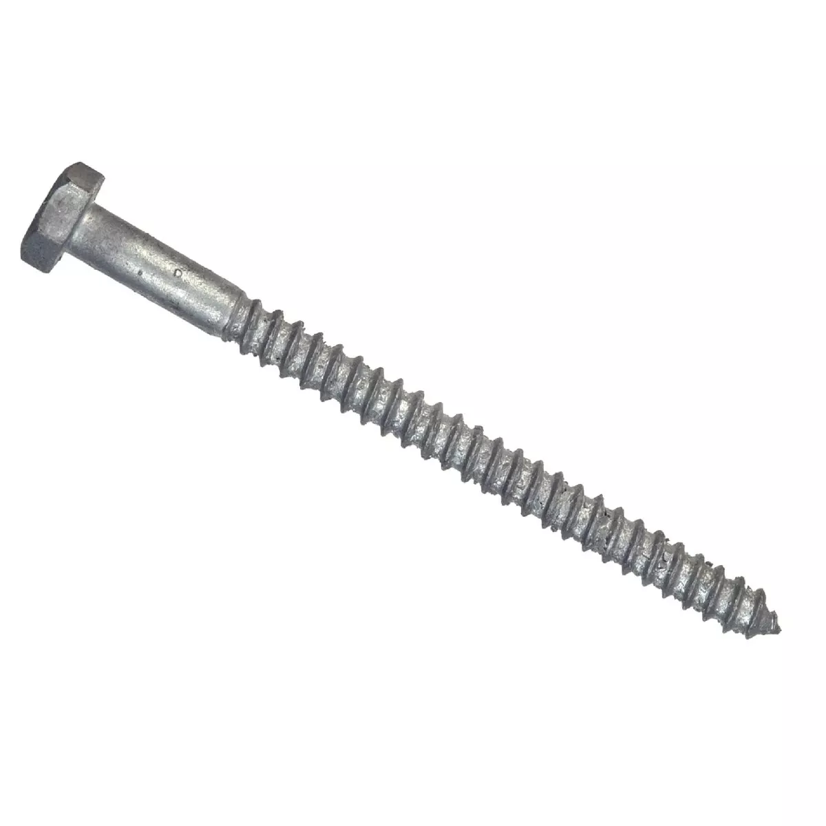 3/8 In. X 6 In. L Hex Hot Dipped Galvanized Steel Lag Screw 50 Pk