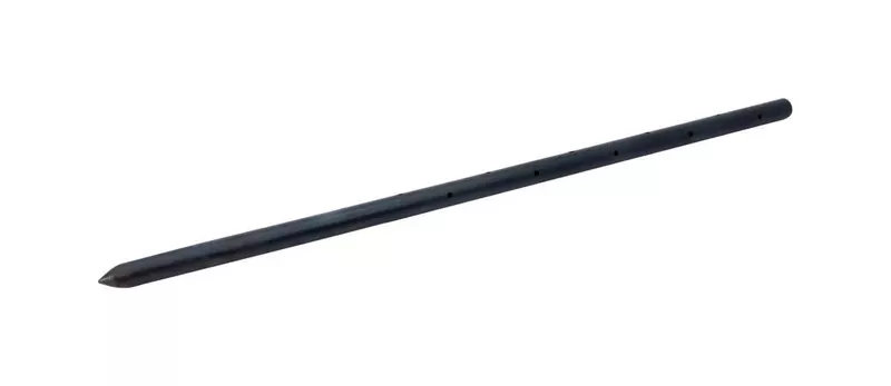 Grip-rite Metal Round Stake With Holes 1.5 Ft. L X 0.75 In. D