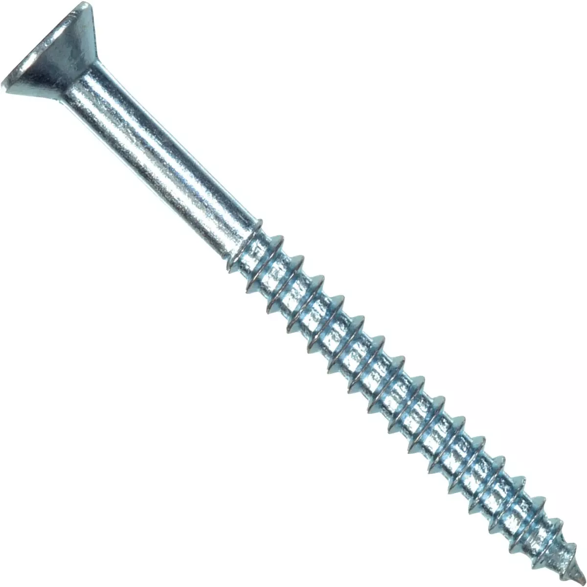 No. 10 X 1 In. L Phillips Zinc-plated Coarse Wood Screws 100 Pk