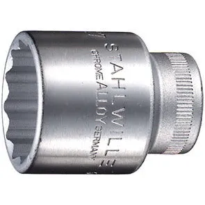Stahlwille 1/2 in Bi-Hexagon Drive Socket, 13mm – ST 03010013